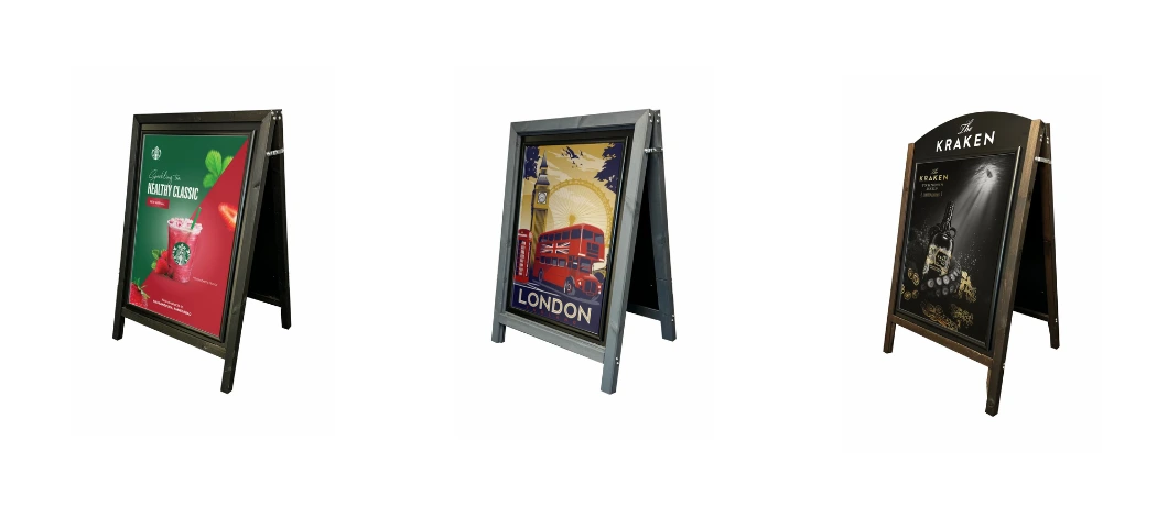 advertising boards to attract more customers