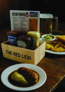 Condiment Box with Menu Holder Page