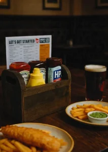Condiment Box with Handles