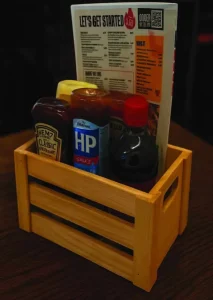 Condiment Crate Page