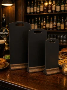 Tabletop Menu Board (with Hand Hole)