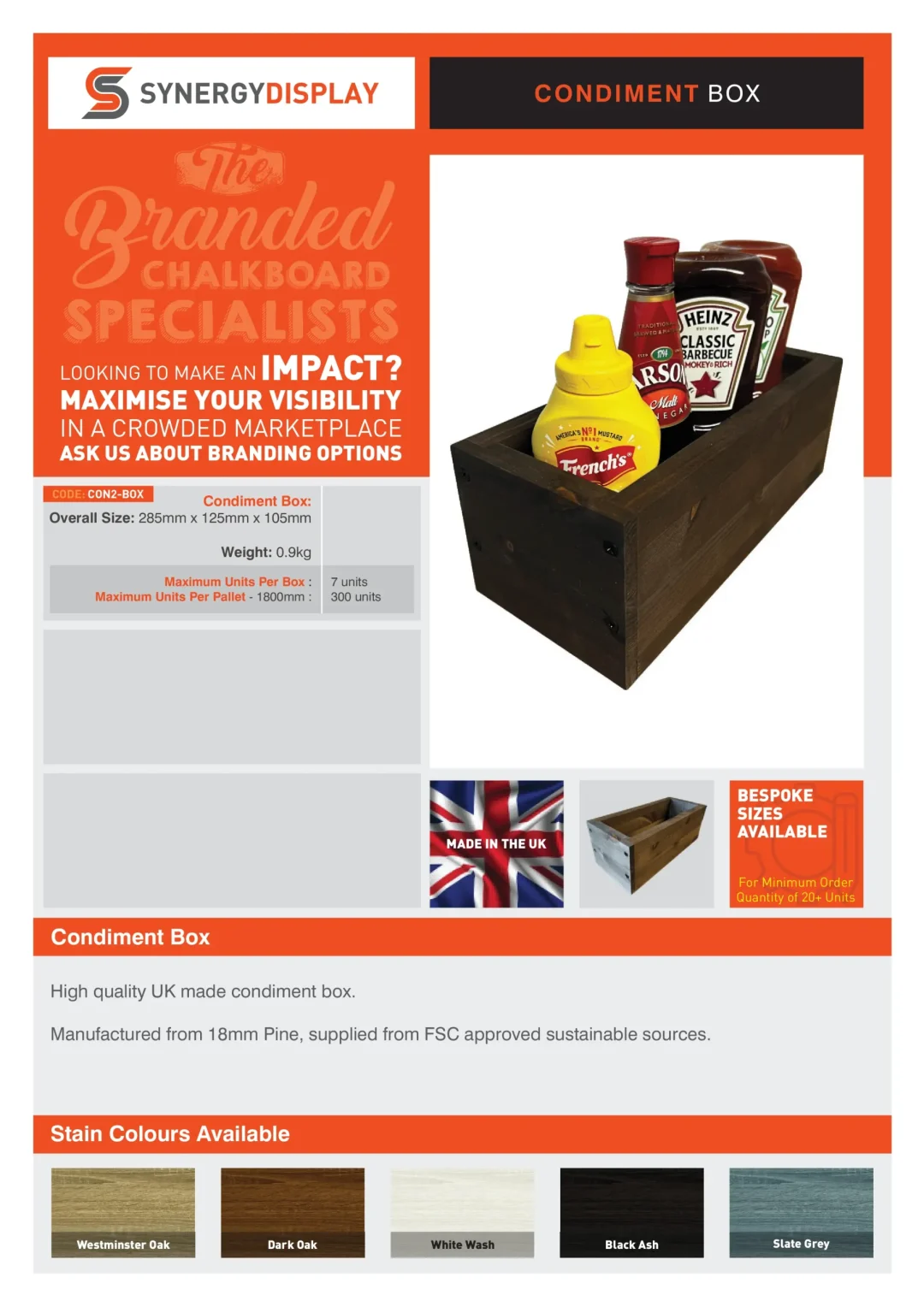 Condiment Box 1