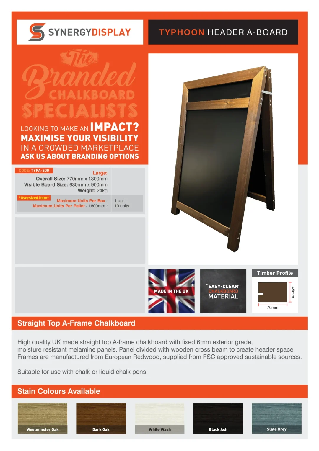 Typhoon Header A-Board